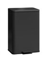 HOMCOM 20L Kitchen Bin with Soft-Close Lid and Stay-Open Function, Stainless Steel Pedal Bin with Removable Inner Bucket for Kit