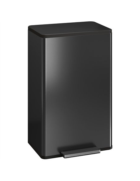 HOMCOM 45L Kitchen Bin, Pedal Bin with Soft-Close and Stay-Open Lid, Removable Inner Bucket, Odor Control for Kitchen, Office - pic 172860 | FastDaddyshop