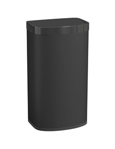 HOMCOM 55L Sensor Bin with Soft-Close Lid, Automatic Touchless Motion Sensor Kitchen Bin with Fingerprint Resistant Stainless St