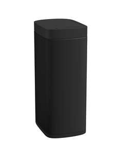 HOMCOM 50L Sensor Bin, Automatic Kitchen Bin, Manual Override, Battery Operated, Inner-Bucket-Free, for Kitchen, Bedroom, Black