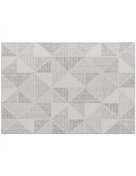 HOMCOM Modern Area Rug, Geometric Pattern Non-Slip Washable Rug, Soft Floor Carpet for Living Room, Bedroom, Dining Room, Home O - pic 173076 | FastDaddyshop