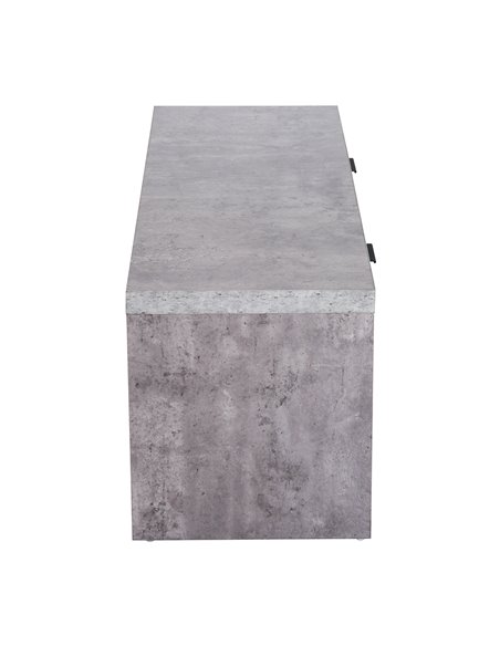 HOMCOM 1.2M Wooden TV Stand Cabinet Home Media Center DVD CD Storage Unit Entertainment Station Living Room Furniture-Grey  - pic 17310 | FastDaddyshop
