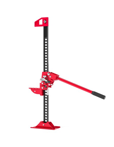 HOMCOM 3 Tonne Farm Jack, 33" High Lift Jack for 4x4 Tractors Trucks Agricultural Lifting, Red - pic 173265 | FastDaddyshop