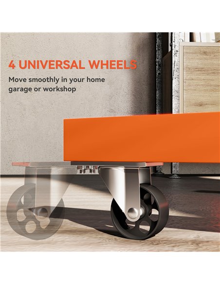HOMCOM Engine Stand, 570 kg Rotating Engine Stand with 360 Degree Adjustable Head, 4 Mounting Arms, Heavy Duty Steel Support, Un - pic 173298 | FastDaddyshop