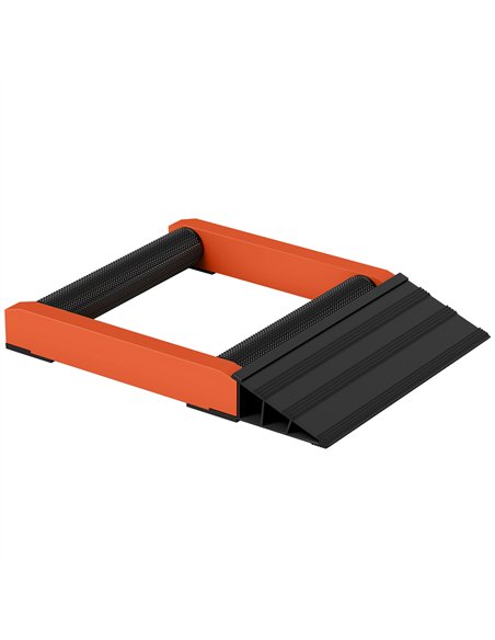 HOMCOM Motorcycle Wheel Cleaning Roller Stand with Aluminium Alloy Frame and Rollers, Motorcycle Maintenance Stand for Tyre Clea - pic 173337 | FastDaddyshop