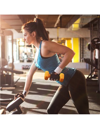 SPORTNOW 2 x 1kg, 2 x 1.5kg and 2 x 2kg Hexagonal Dumbbells Weights Set with Non-Slip Grip for Home Gym Workout