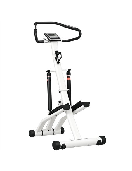 SPORTNOW Stepper Machine for Home, Foldable Stair Stepper with 12-Level Hydraulic Resistance, Stair Climber with LCD Monitor, He - pic 174012 | FastDaddyshop