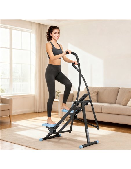SPORTNOW Stair Stepper for Home Gym Exercise, Vertical Climber Machine with LCD Monitor & Adjustable Pedals for Workout - pic 174022 | FastDaddyshop