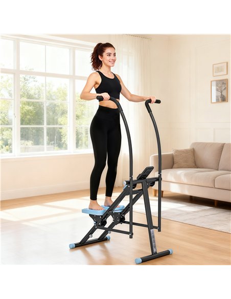 SPORTNOW Stair Stepper for Home Gym Exercise, Vertical Climber Machine with LCD Monitor & Adjustable Pedals for Workout - pic 174028 | FastDaddyshop