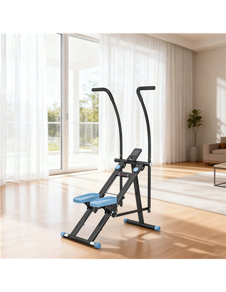 SPORTNOW Stair Stepper for Home Gym Exercise, Vertical Climber Machine with LCD Monitor & Adjustable Pedals for Workout - pic 174029 | FastDaddyshop