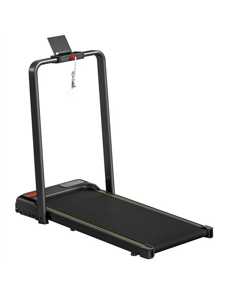 SPORTNOW Folding Walking Treadmill, Under Desk Walking Pad with Incline, Black - pic 174102 | FastDaddyshop