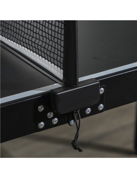SPORTNOW 5ft Mini Table Tennis Table, Folding Ping Pong Table with Net and Aluminium Frame, Portable Ping Pong Game Set for Indo - pic 174137 | FastDaddyshop