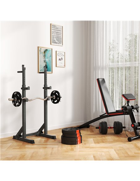SPORTNOW Weight Plates Set, with Two 10kg and Two 5kg weights, Black - pic 174163 | FastDaddyshop