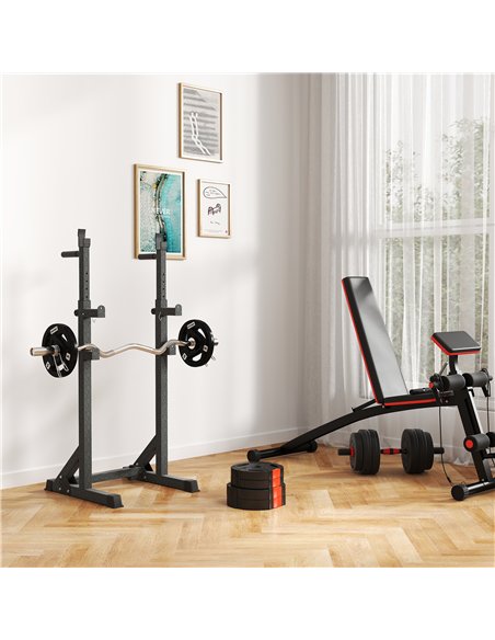 SPORTNOW Weight Plates Set, with Two 5kg and Two 2.5kg weights, Black - pic 174172 | FastDaddyshop