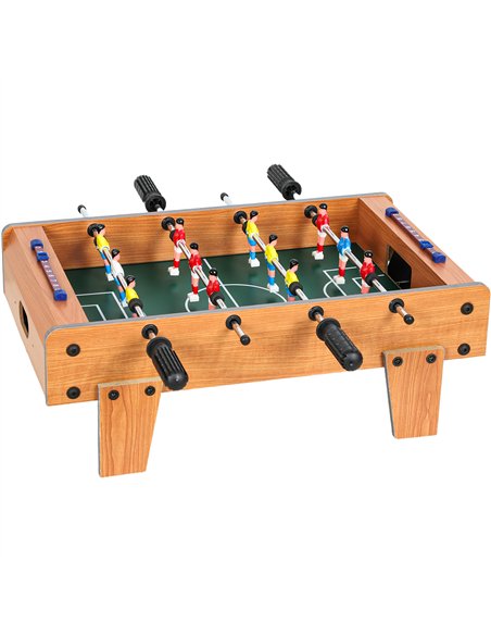 SPORTNOW 20 in Table-top Football Table with Stainless Steel Rods, Compact Foosball Table for Kids and Adults, All-Inclusive Foo - pic 174192 | FastDaddyshop