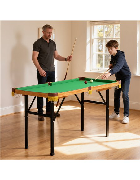 SPORTNOW 4FT Mini Folding Pool Billiards Table - pic 174211 | FastDaddyshop