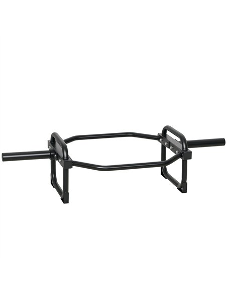 SPORTNOW Olympic Trap Bar, 2" Hex Barbell Bar with 300kg Capacity for Deadlifts, Shrugs, Squats and Farmer Walks - pic 174444 | FastDaddyshop