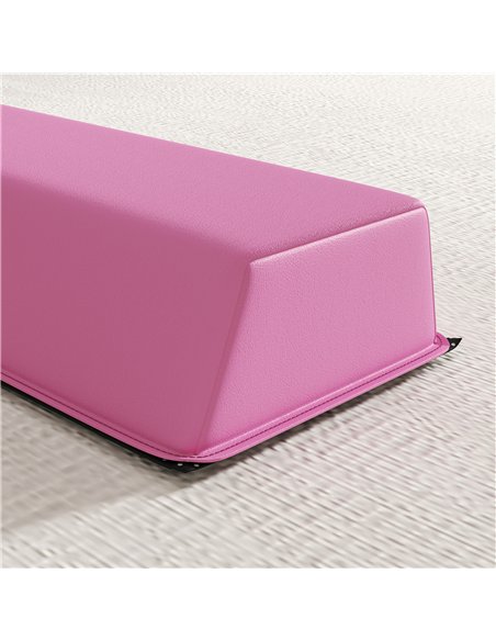 SPORTNOW 7.7ft Folding Gymnastics Beam, Floor Balance Beam for Kids with Anti-Slip Base, Gymnastics Equipment for Home, Pink - pic 174505 | FastDaddyshop