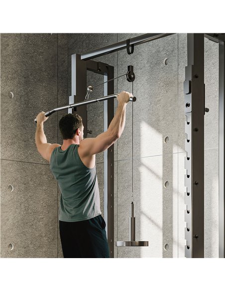 SPORTNOW Weight Pulley System, Cable Pulley System for Home Gym, Cable Machine LAT Pull Down Attachment for Biceps Curl, Tricep, - pic 174517 | FastDaddyshop