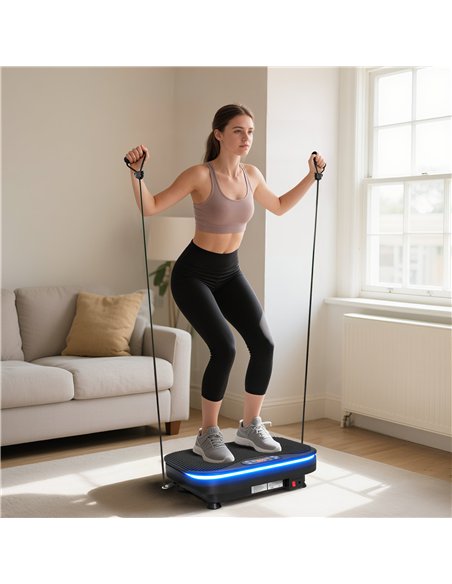 SPORTNOW Vibration Plate Exercise Machine with Cool Lights, 99 Speed Levels - pic 174526 | FastDaddyshop