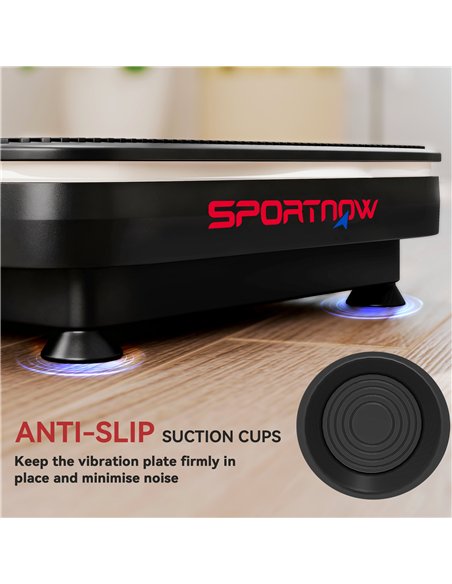 SPORTNOW Vibration Plate Exercise Machine with Cool Lights, 99 Speed Levels - pic 174532 | FastDaddyshop