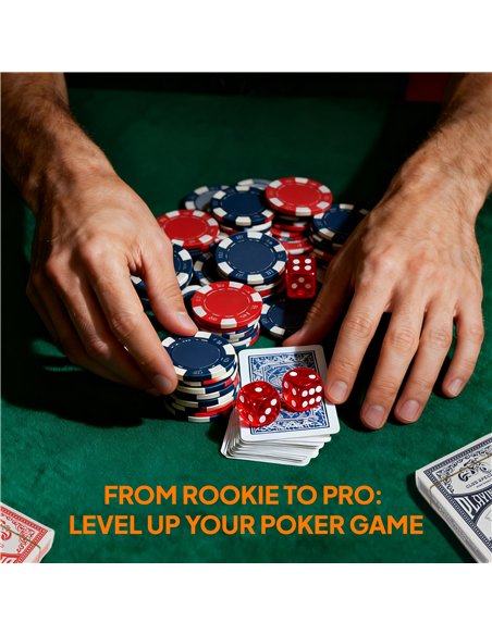 SPORTNOW 400-Piece Poker Chips Set with Lightweight ABS Case, Casino Texas Holdem Poker Set with Mat, 11.5g Numbered Poker Chips - pic 174567 | FastDaddyshop