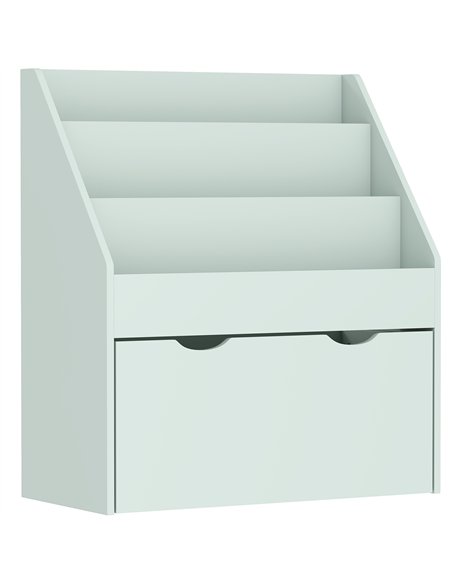 AIYAPLAY Bookcase for Kids with Shelves, Drawer, Bookcase for Bedroom, Playroom, Green - pic 174858 | FastDaddyshop