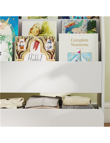 AIYAPLAY Toy Storage Unit, 3-Tier Toy Organiser Shelf with 6 Removable Storage Bins for Bedroom, Nursery, Multicoloured - pic 174929 | FastDaddyshop