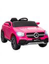 AIYAPLAY Mercedes-Benz GLC Licensed Kids Ride on Car with Remote Control, Soft Start, MP3, LED Headlights, Pink