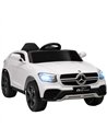 AIYAPLAY Mercedes-Benz GLC Licensed Kids Ride on Car with Remote Control, Soft Start, MP3, LED Headlights, White
