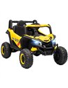AIYAPLAY 12V Kids Ride On Car with Remote Control, Kids Electric Car with Suspension System, Music, for Kids 3-5 Years, Yellow