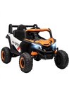 AIYAPLAY 12V Kids Ride On Car with Remote Control, Kids Electric Car with Suspension System, Music, for Ages 3-5 Years, Orange
