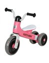 AIYAPLAY Toddler Balance Bike with No Pedal, 3 Silence Wheels for 12-36 Months Boys and Girls, Indoor Outdoor, Pink