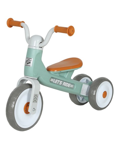 AIYAPLAY Toddler Balance Bike with No Pedal, 3 Silence Wheels for 12-36 Months Boys and Girls, Indoor Outdoor, Green - pic 175488 | FastDaddyshop
