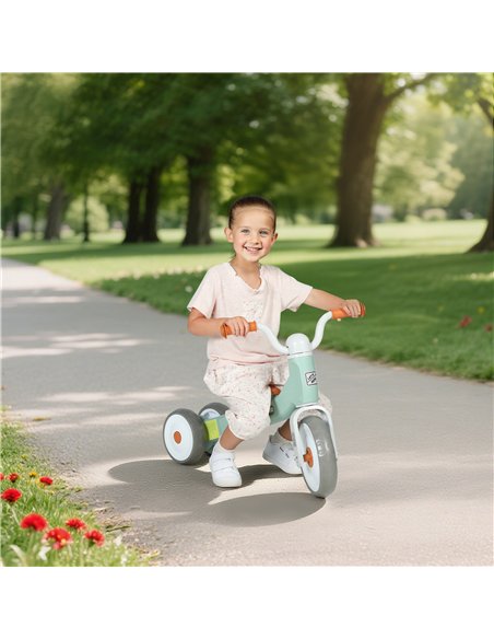 AIYAPLAY Toddler Balance Bike with No Pedal, 3 Silence Wheels for 12-36 Months Boys and Girls, Indoor Outdoor, Green - pic 175489 | FastDaddyshop