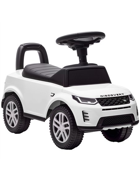 AIYAPLAY Land Rover Licensed Toddler Ride on Car with Horn, Engine Sounds, Under-Seat Storage, for 18-36 Months, White - pic 175704 | FastDaddyshop