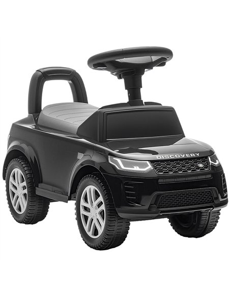AIYAPLAY Land Rover Licensed Toddler Ride on Car with Horn, Engine Sounds, Under-Seat Storage, for 18-36 Months, Black - pic 175731 | FastDaddyshop