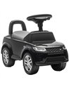 AIYAPLAY Land Rover Licensed Toddler Ride on Car with Horn, Engine Sounds, Under-Seat Storage, for 18-36 Months, Black