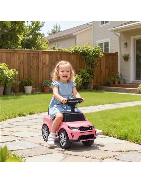 AIYAPLAY Land Rover Licensed Toddler Ride on Car with Horn, Engine Sounds, Under-Seat Storage, for 18-36 Months, Pink - pic 175759 | FastDaddyshop