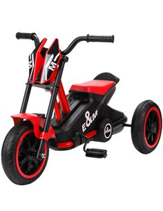 AIYAPLAY Kids Tricycle Baby Trike, Kids Trike with Pedal, 3 Wheel Toddler Balance Bike for Indoor Outdoor Use, Red