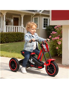 AIYAPLAY Kids Tricycle Baby Trike, Kids Trike with Pedal, 3 Wheel Toddler Balance Bike for Indoor Outdoor Use, Red 2