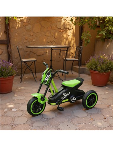 AIYAPLAY Kids Tricycle Baby Trike, Kids Trike with Pedal, 3 Wheel Toddler Balance Bike for Indoor Outdoor Use, Green