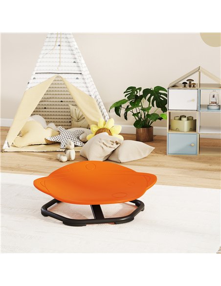 AIYAPLAY Planet-Shaped-kids Swivel Chair, Sensory Spinning Chair for Balance, Coordination Training, Orange - pic 175980 | FastDaddyshop