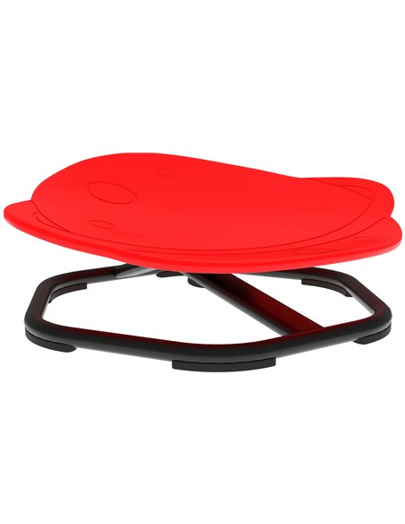 AIYAPLAY Planet-Shaped-kids Swivel Chair, Sensory Spinning Chair for Balance, Coordination Training, Red - pic 176019 | FastDaddyshop