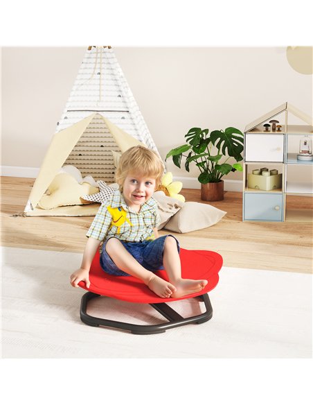 AIYAPLAY Planet-Shaped-kids Swivel Chair, Sensory Spinning Chair for Balance, Coordination Training, Red - pic 176020 | FastDaddyshop