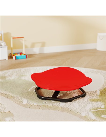 AIYAPLAY Planet-Shaped-kids Swivel Chair, Sensory Spinning Chair for Balance, Coordination Training, Red - pic 176026 | FastDaddyshop
