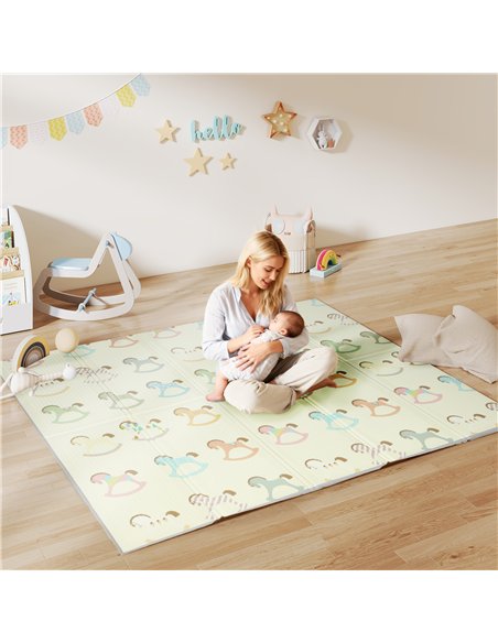AIYAPLAY Foldable Double-Sided Baby Play Mat, for Toddlers, Bedrooms, Nurseries, Playrooms - pic 176164 | FastDaddyshop