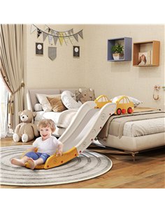 AIYAPLAY Kids Slide for Bed, Sofa, with Extended Length, Easy to assemble and Store, Yellow 2