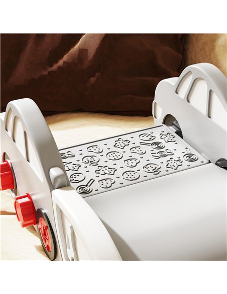 AIYAPLAY Kids Slide for Bed, Sofa, with Extended Length, Easy to assemble and Store, Grey - pic 176333 | FastDaddyshop