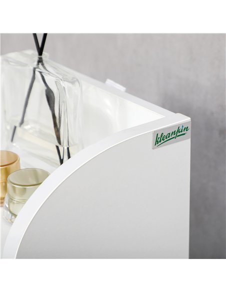 kleankin Multi-Storage Narrow Bathroom Cabinet - White - pic 177204 | FastDaddyshop